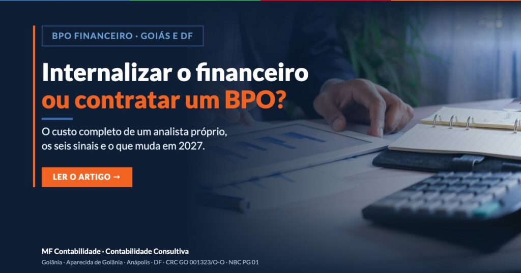 BPO Financeiro em Goiânia: quando compensa